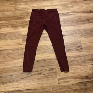 Stylish Maroon Leggings for Women